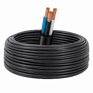 100 Metros Cabo PP Flex 3 X 6,00 MM Cobrecom