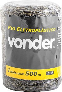 FIO ELETROPLASTICO INOX 500 M VONDER