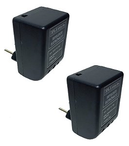 KIT 2 REPELENTE ELETRICO ESPANTA RATOS MORCEGO RIMA