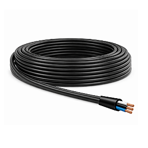 ROLO 50MT CABO PP FLEX 3 X 4 MM COBRECOM