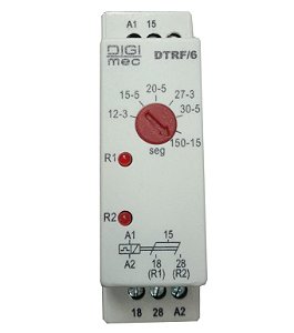 RELE REVERSAO MOTOR DTRF/6 220VCA DIGIMEC