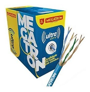 CABO LAN REDE CFTV 24 AWG 4 PAR AZ ULTRA 300 METROS MEGATRON