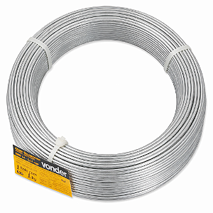 ARAME GALVANIZADO COMERCIAL BWG 14 2,11MM VONDER
