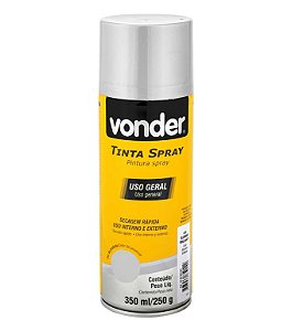 TINTA SPRAY ALUMINIO 350ML VONDER