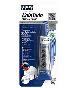 ADESIVO COLA TUDO  20G TRANSP.   TEKBOND