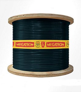 CABO LAN REDE CAT5E DUPLA BLINDAGEM DVBL  MEGATRON 100 METRO