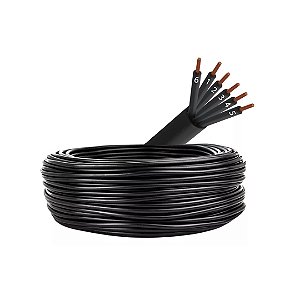 20 METROS CABO PP FLEX 6 X 1,00 MM