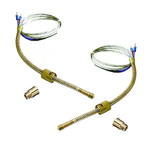 KIT 2 TERMOPAR BAIONETA J HASTE 6X10MM ADAP A2 1,5M WJE