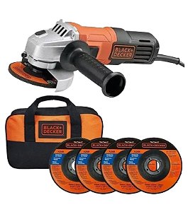 G650K5-B2 ESMERILHADEIRA1/2 650W 220V C /4DISCOS BOLSA BD