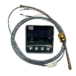 KIT CONTROLADOR TEMPERAT FHMM 114 24/240 RELE + TERMOPAR