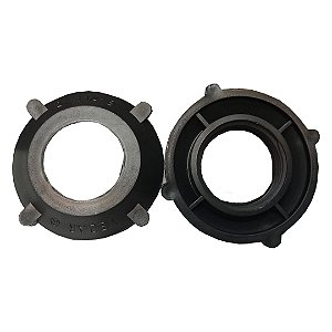 ARRUELA / BUCHA PVC 2´´ 1.1/4" PRETO