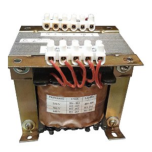 TRANSF MONOF 300VA TP ENTR 440/380/220V SAIDA 24 110 220V
