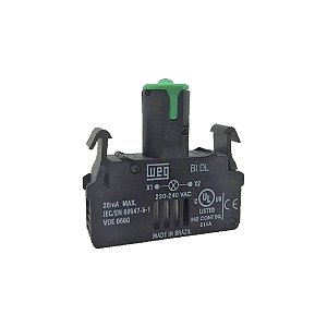 BLOCO DE ILUM. DIRETA C/LED INT. B VERDE CSW-BIDL-2D66