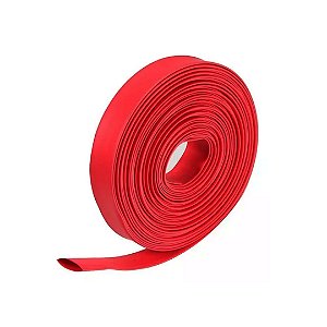 KIT 10 METROS TERMO RETRATIL 20.0 MM VERMELHO LUKMA