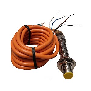 SENSOR NPN IND. LM12-3002NCT (FACEADO) C/ CONECT LUKMA