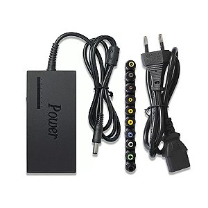 FONTE CARREGADOR UNIVERSAL NOTEBOOK/LAPTOP/COMP 10 PLUGS