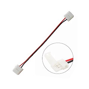 EMENDA JUMPER CONECTOR 2 VIAS PARA FITA LED 10MM SMD5050