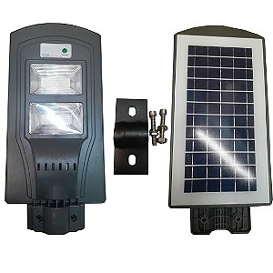 LUMINARIA PUBLICA SOLAR PAINEL EMBUTIDO 50W LED SOLVER