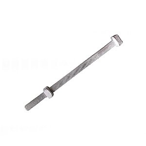 PARAFUSO GALV FOGO POSTE PADRAO12X150MM 1/2X6" M12