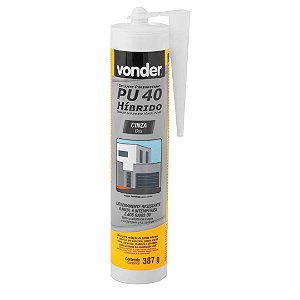 SELANTE POLIURETANO PU40 HIB. CZA 387G  VONDER