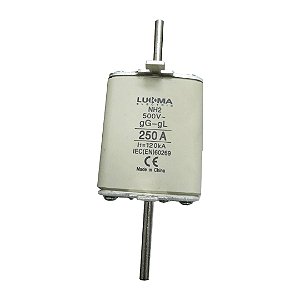 FUSIVEL LK-NH02 250A GG-GL RETARDADO LUKMA