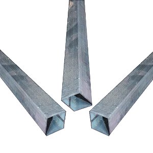 03 TUBOS 02MTS 15 X 15 X 0,65 X 2000 GALVANIZADO