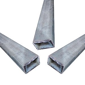 03 TUBOS 02MTS 30 X 20 X 0,80  GALVANIZADO