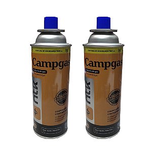 KIT 2 REFIL GAS BUTANO PARA OUTROS FINS