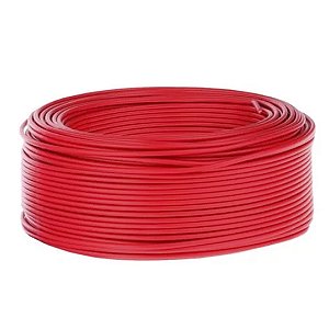 100 METROS CABO PRO SOLAR FV 6MM 1KV (1,8KVCC) VERMELHO