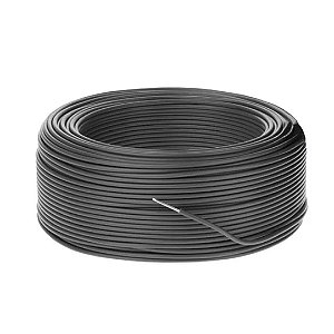 100 METROS CABO PRO SOLAR FV 6MM 1KV (1,8KVCC) PRETO