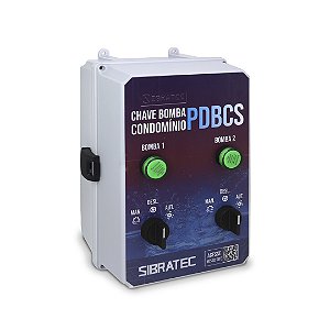 CHAVE PARTIDA BOMBA 2HP CONDOMINIO PDBCS 80 127/220V