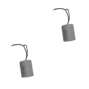 KIT 2 CAPACITOR 50X250/400V 2 FIOS METALIZADO TRI