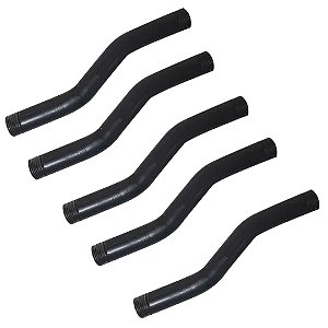 KIT 5 CURVA S PARA ELETRODUTO PVC RIGIDO 1 POLEGADA