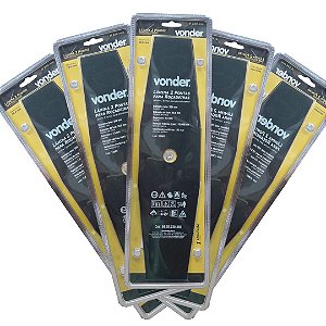 KIT 5 LAMINA 2 PONTAS ROCADEIRA  350X20,0X2,0MM VONDER
