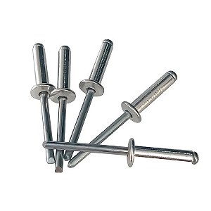 50 REBITES DE REPUXO 4,0 X 12 MM