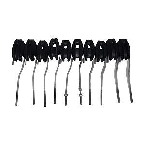 KIT 10 ESTICADOR GANC X OLHAL 1/4 C/ ROSCA
