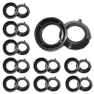 Kit 10pçs - Arruela/bucha Pvc P/ Eletroduto 5 X 2. 1/2''