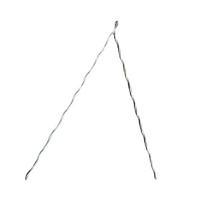 ALCA PRE FORMADA P/ CABO DROP (ARAME 1,33MM) AMARELO- ACO