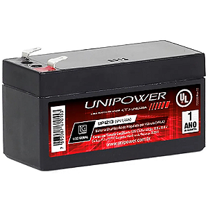 BATERIA ESTACION.VRLA 12V 1,3AH UP1213 UNIPOWER