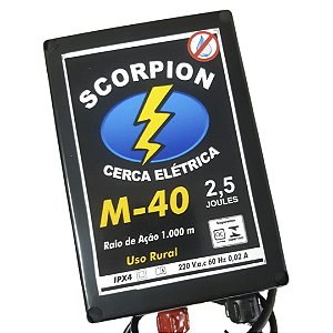 ELETRIF CERCA M-40 220 V.C.A SCORPION
