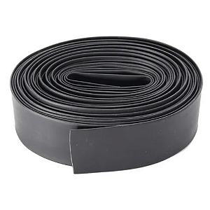 Kit Com 2 Metros - Espaguete Termo Retrátil 50mm Preto