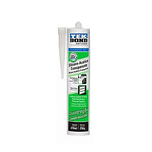 SILICONE ACETICO TRANSPARENTE 50G TEKBOND