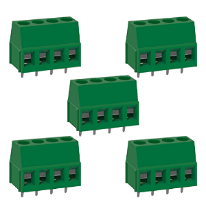 KIT 5 BORNE KRE 4 TERMINAIS 180 GRAUS SIBRATEC