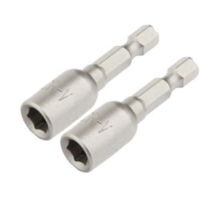 KIT 2 SOQUETE MAGNETICO BITS 45  8  MM MTX