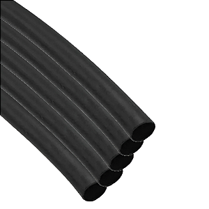 KIT 5 METROS TERMO RETRATIL 16.0MM PRETO  SIBRATEC