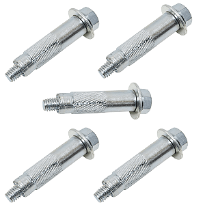 KIT 5 CHUMBADOR PARABOLT CBA C/PF (B) 1/4X3 ANCORA