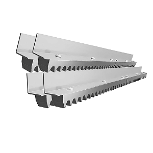 KIT 6 METROS CREMALHEIRA ALUMINIO DZ REFORCADA  AGL