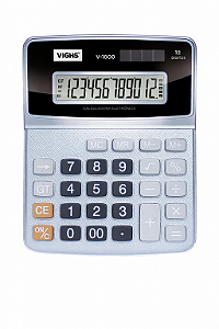 CALCULADORA DE MESA 12 DIGITOS VIGHS V1800 PTA
