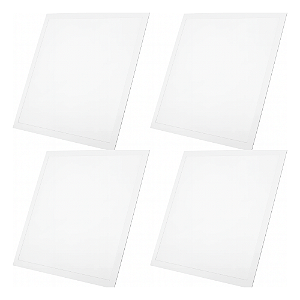 KIT 4 PLAFON PAINEL LED 24W EMBUTIR QUADRADO 4000K 30X30 AV