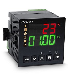 CONTROLADOR TEMPO E TEMPERATURA  INV-YB1-13-J-H INOVA